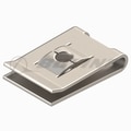NUTPLATE: U TYPE,#6 SCREW,ST, RELIEF NOTCH