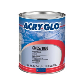 SHERWIN-WILLIAMS Acry Glo® CM0571080GA Polyurethane Toner, 172.4 deg F, Clear, 1 gal Container, 5.6