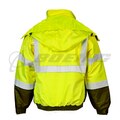 Kishigo® Lime Economy Bomber Jacket - X-Large JS121XL