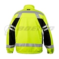 Kishigo® Lime Premium Black Series Soft Shell Jacket - Large JS137L