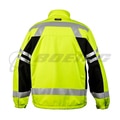 Kishigo® Lime Premium Black Series Soft Shell Jacket - Medium JS137M