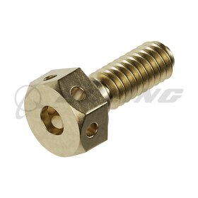 MS20074-04-05 Cadmium-Plated Steel Bolt, 1⁄4" Diameter, 28 UNC-3A Threads per inch