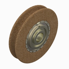 Airfasco MS20220-2 single groove pulley , 3" Outer Diameter, Flight control pulley Description