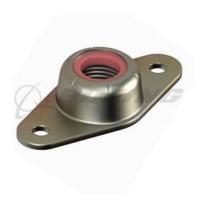 MS21078-08 Cadmium-Plated Steel Self-Locking Nut, 8-32 Thread Size