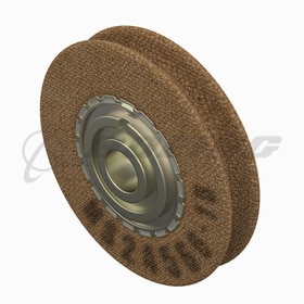 MS24566-1B single groove pulley , 1 1⁄4" Outer Diameter, Anti-friction bearing pulley Description