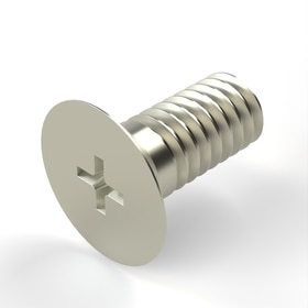 SCREW: CSK,FLT HD,MACHINE,ST, USE UNTIL EXHAUSTED