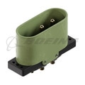 MS3506-1 External Power Receptacle, 3-Pin Battery, 28 VDC