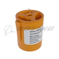 Malin MS9226-02-1LB Lock Wire, 0.02 in Dia, 558 ft L, Oxidized Inconel, Orange, 1 lb Packaging