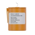 Malin MS9226-07-1LB Lock Wire, 0.063 in Dia, 88 ft L, Oxidized Inconel, Orange, 1 lb Packaging