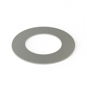 NAS1149-C0763R Flat Washer, 7/16 in Dia, 1/16 in Thick, Corrosion-Resistant Steel, Silver