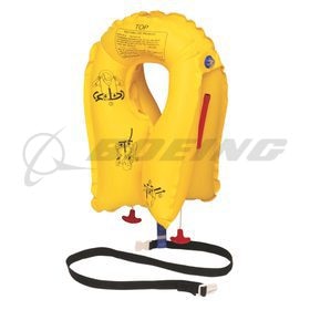 P0723E105PWC: LIFE VEST: CREW,2-CELL,W/ WHIS, USE P01074-101WC=2B