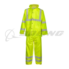 Kishigo® Lime Rainwear Set - Large/X Large RW110LXL