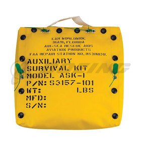 EAM Worldwide S3112-101 Uninhabited Terrain Survival Kit, 3 days, 15 in L x 13 in W x 5 in H