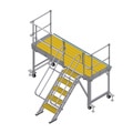MAINT STAND: HELI TAIL ROTOR,LH EXIT, MOBILE,3FTX8FT,LEFT EXIT