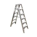 Ladder, Step, Double Sided Trestle, 4 Ft, Cast Feet